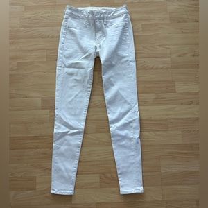 American Eagle white jegging
